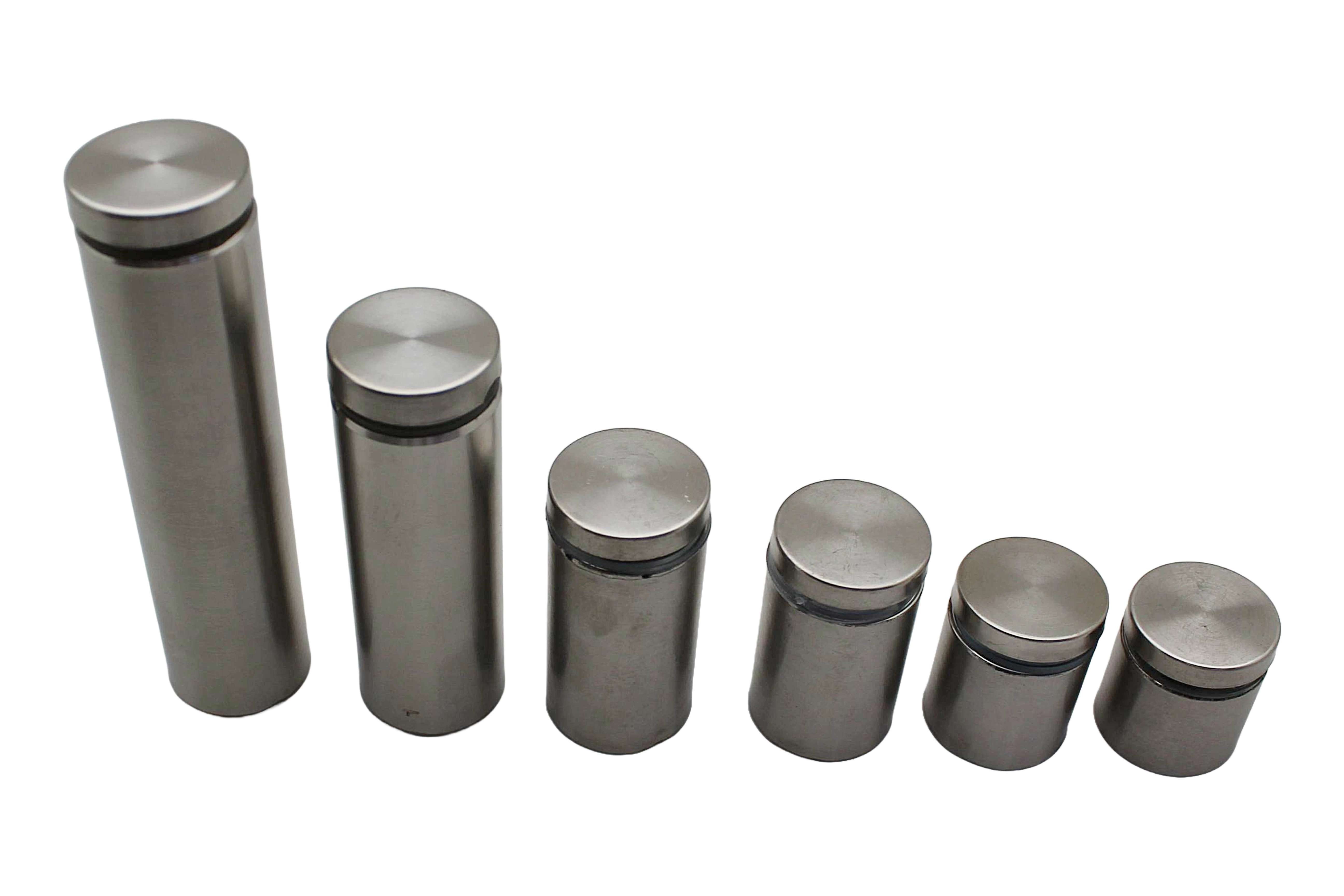 Hardware Glass Spacer Hardware Item Stainless Steel/Glass Premium Hardware for Door Cabinet Window Furniture and Interior Use